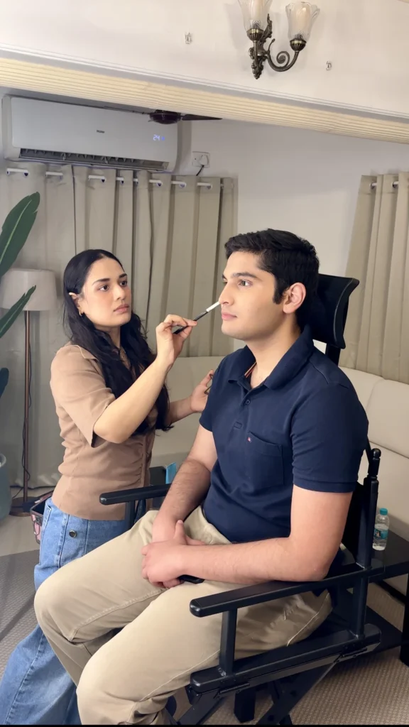Groom makeup artist in Mumbai providing natural HD groom makeup, hairstyling and beard grooming by Riti Beauty
