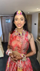 Haldi ceremony makeup in Mumbai by Riti Beauty for a radiant bridal look