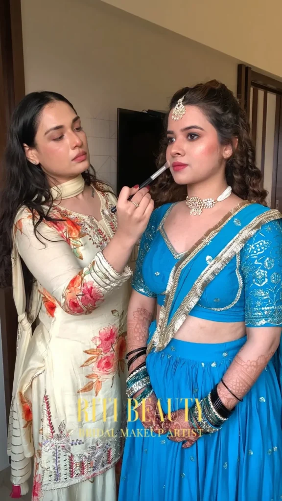 luxury-bridal-makeup-by-riti-beauty Luxury bridal makeup by Riti Beauty for an elegant Indian bride