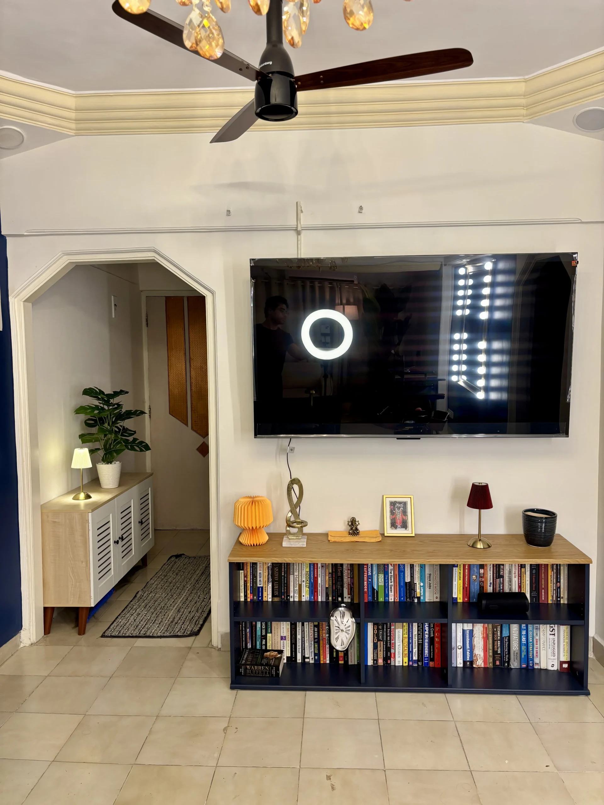 High-end bridal makeup studio interior by Riti Beauty Mumbai